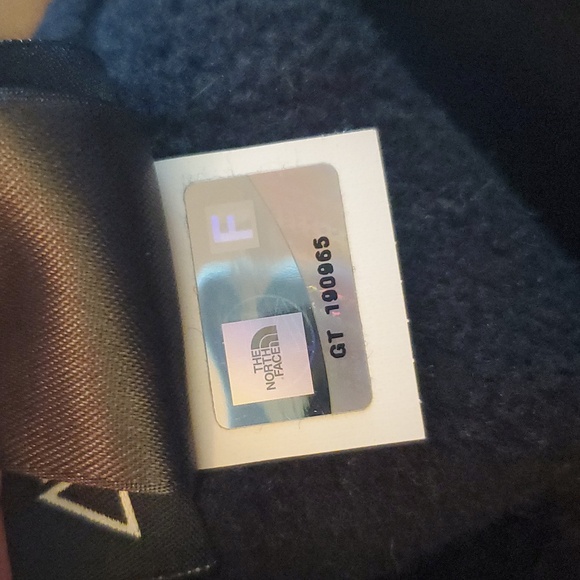 Vintage Rare North Face Denali Black with Light Blue Accents Fleece Jacket - Picture 7 of 10